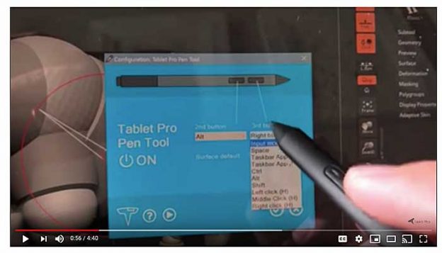 tablet pro surface pen tool
